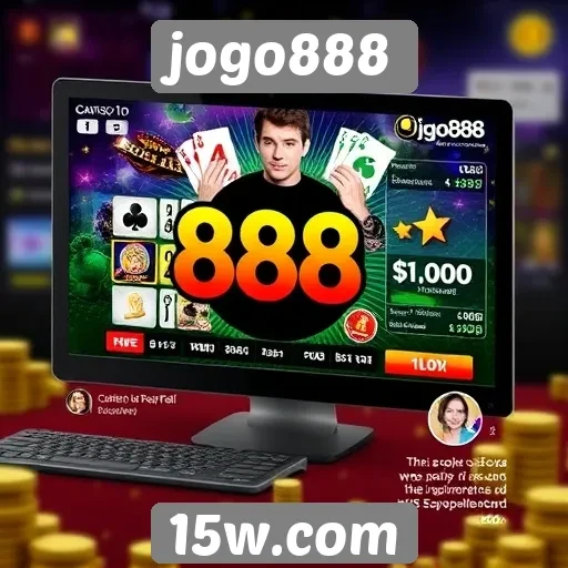 principais características da interface do jogo888