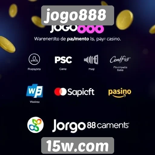 Métodos de pagamento aceitos no site jogo888